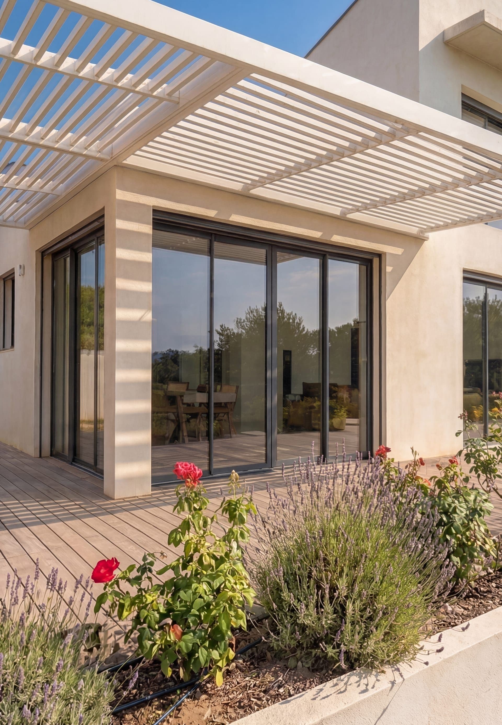 Villa contemporaine VILLA V à VERARGUES (34) — projet d'architecte Reservoir Architecture, image 5