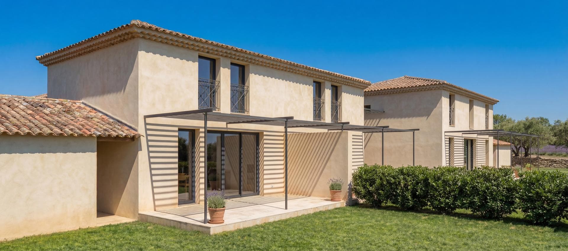 Logements collectifs LES JARDINS DE ROSALIE à ROCHEFORT DU GARD (30) — projet d'architecte Reservoir Architecture, image 4