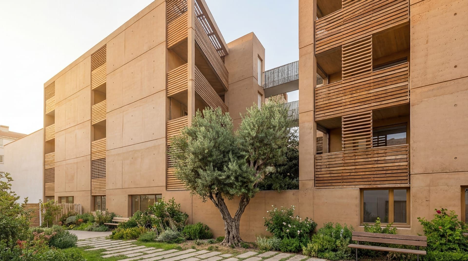 Logements collectifs SAMARITAINE à NÎMES (30) — projet d'architecte Reservoir Architecture, image 2