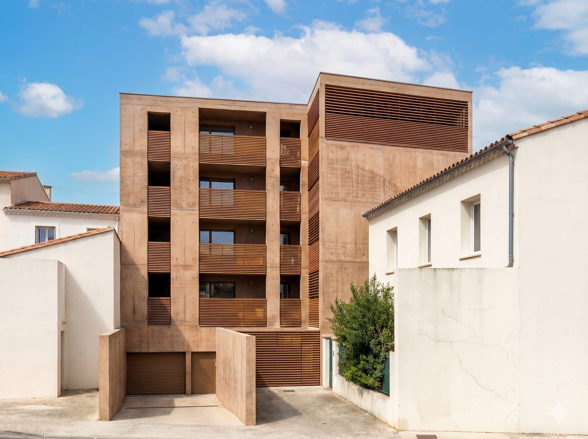 Logements collectifs SAMARITAINE à NÎMES (30) — projet d'architecte Reservoir Architecture, image 4