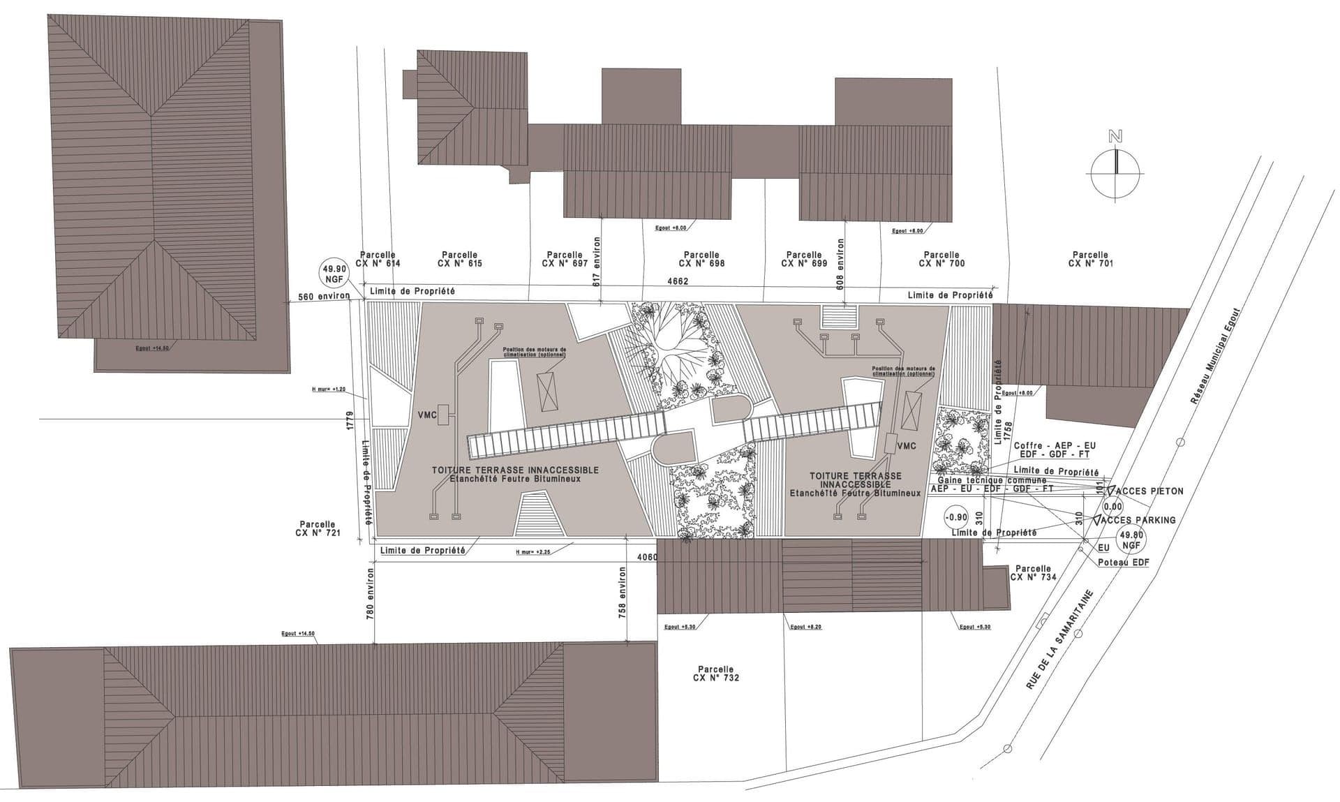 Logements collectifs SAMARITAINE à NÎMES (30) — projet d'architecte Reservoir Architecture, image 5