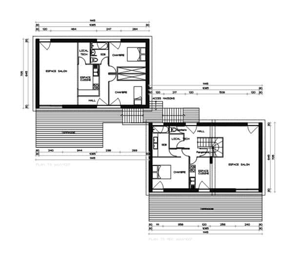 Logements collectifs LES HAUTS DE VACQUEROLLES à NÎMES (30) — projet d'architecte Reservoir Architecture, image 7