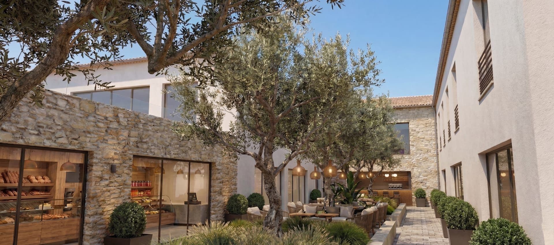 Architecture commerciale ESPRIT BASTIDE à PUYRICARD (13) — projet d'architecte Reservoir Architecture, image 2