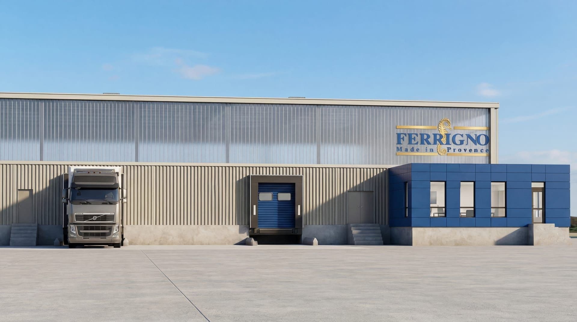 Équipement public ENTREPÔT STOCKAGE- CONSERVERIE à PORT ST LOUIS DU RHÔNE (13) — projet d'architecte Reservoir Architecture, image 2