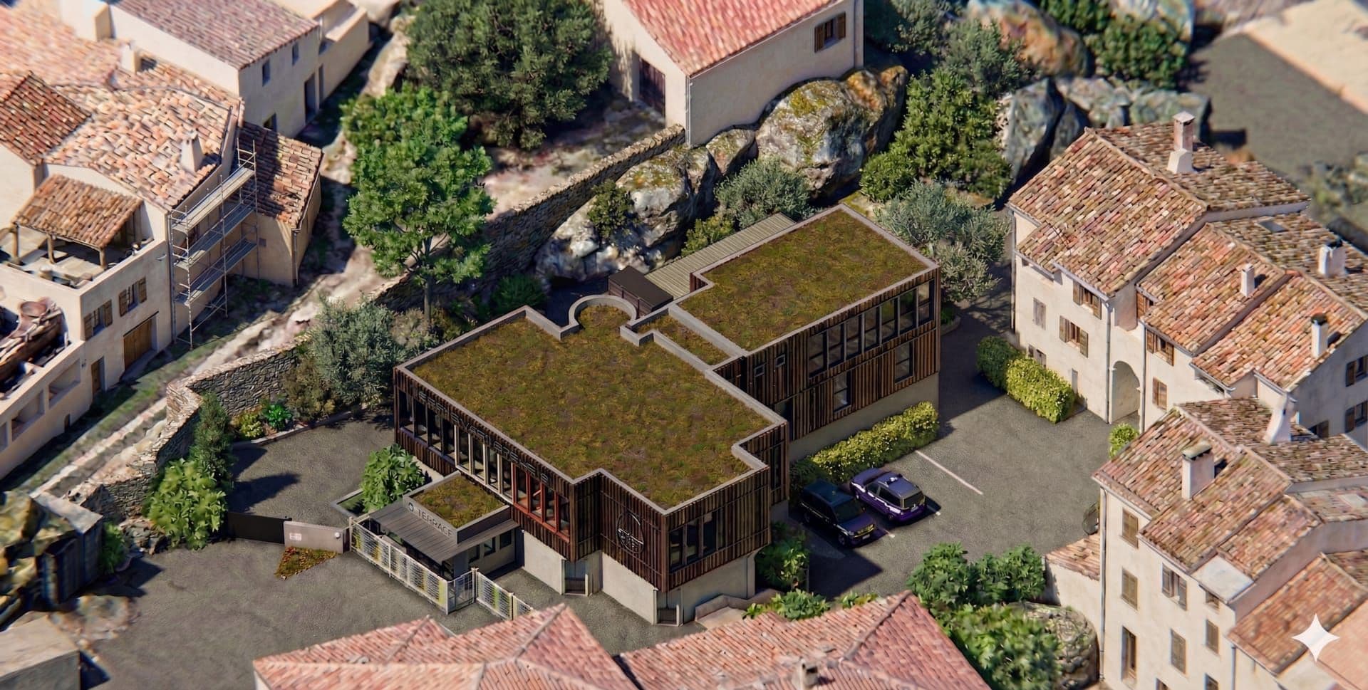 Équipement public GENDARMERIE à BOUC BEL AIR (13) — projet d'architecte Reservoir Architecture, image 4